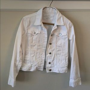 White Jean jacket